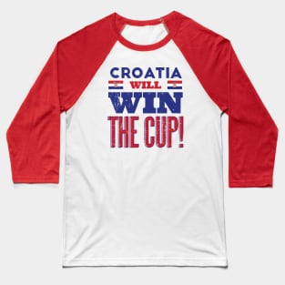 Croatia Win the Cup Baseball T-Shirt